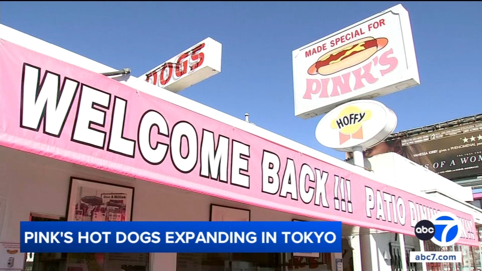 Los Angeles' iconic Pink's Hot Dogs to open first Japan location in Tokyo