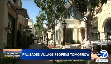 Rick Caruso's Palisades Village to reopen Saturday after more than $100 million in renovations