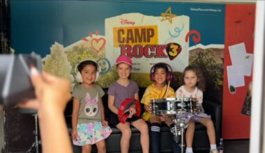 Disney surprises Long Beach campers with 'Camp Rock 3' tour bus stop