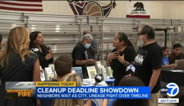 Lineage Logistics and Los Angeles face off over warehouse fire cleanup deadline