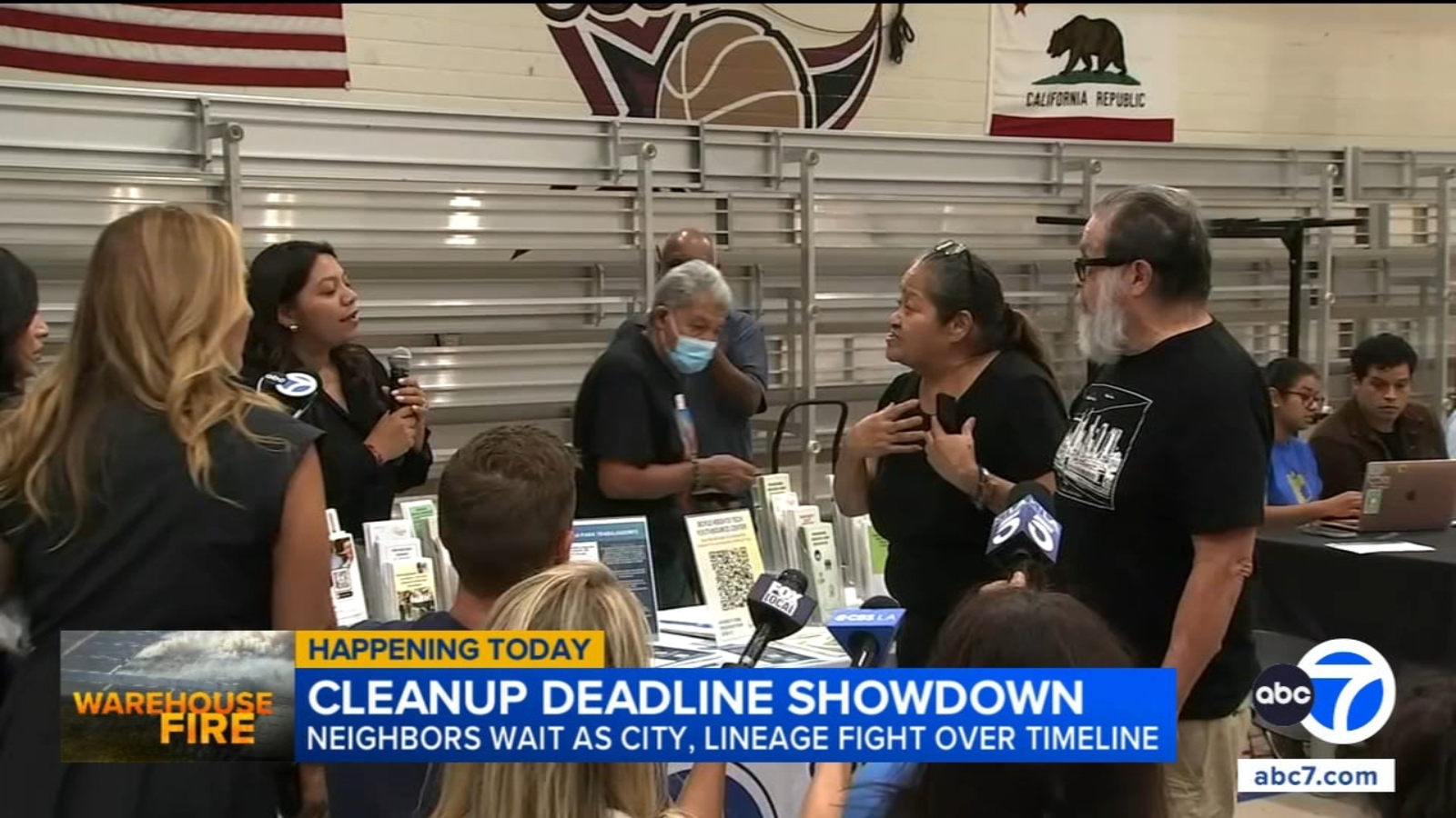 Lineage Logistics and Los Angeles face off over warehouse fire cleanup deadline