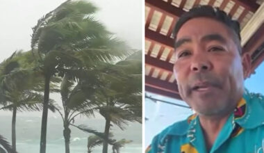 Hurricane Lala leaves Big Island residents in Hawaii hunkered down