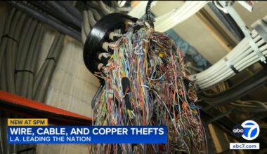Los Angeles leads the nation in wire, cable thefts. Here's what's being done about the problem