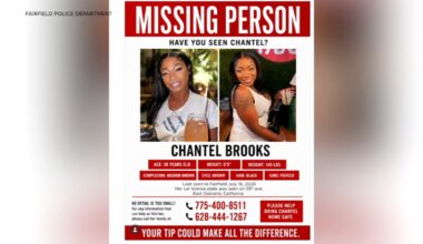 Police suspect foul play in Chantel Brooks' disappearance; vehicle last seen on Flock camera in Oakland