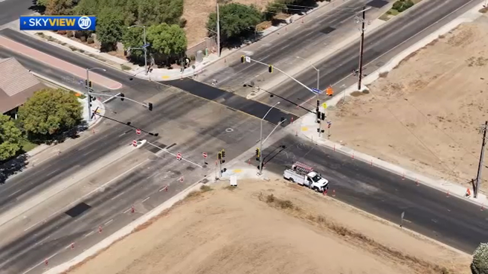 'Dangerous' Sanger intersection getting new traffic signals