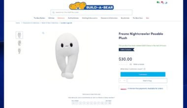 Fresno Nightcrawler plush joins Build-A-Bear Halloween collection