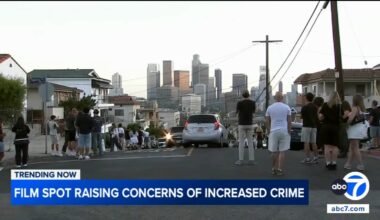 Victor Heights residents frustrated as hilltop streets with view of Los Angeles draws crowds