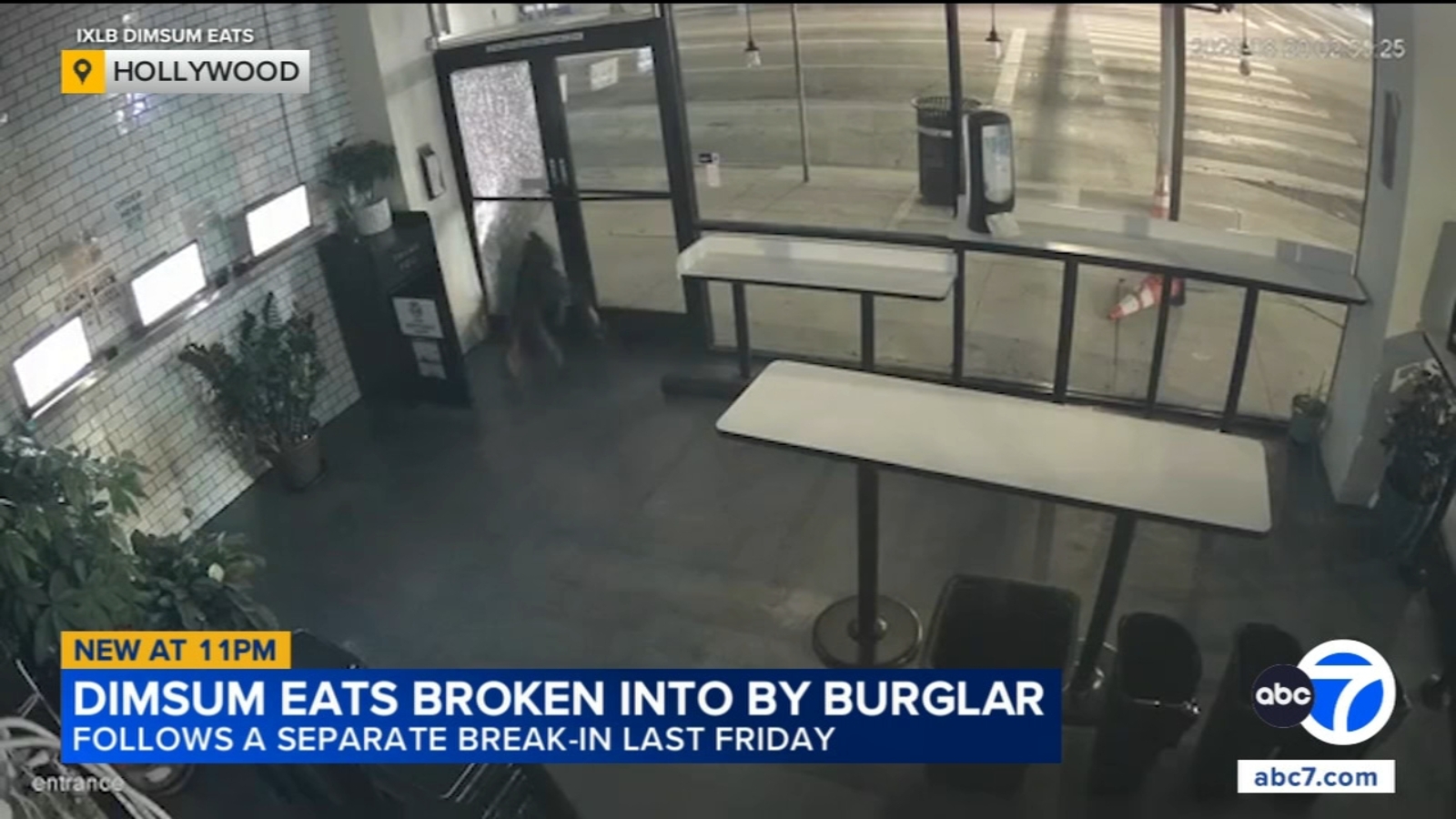Hollywood dim sum restaurant burglarized twice in one week, owner says