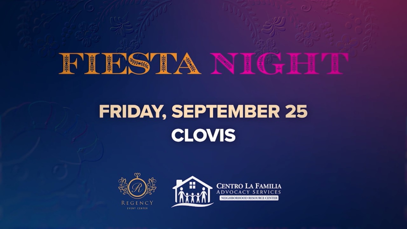 Fiesta Night Returns September 25 to Support Centro La Familia