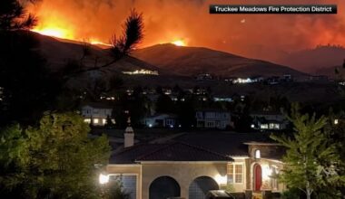 Hawk Fire: Bay Area firefighters deploy to Nevada as massive wildfire forces tens of thousands to evacuate