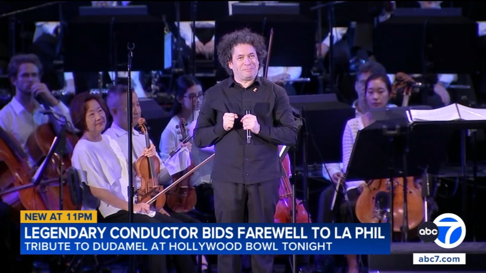 Gustavo Dudamel closes 17-year run with LA Philharmonic with benefit concert for Venezuela relief