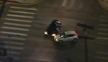 Suspect T-bones driver in violent crash at the end of police chase in Highland Park