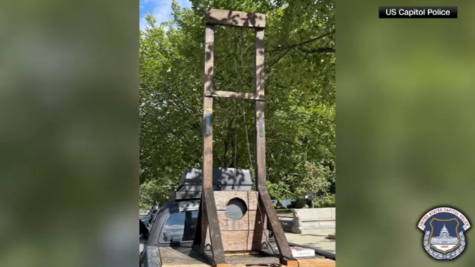 Police arrest California man Philan-Tam-Duy Le after guillotine found in pickup truck near Capitol
