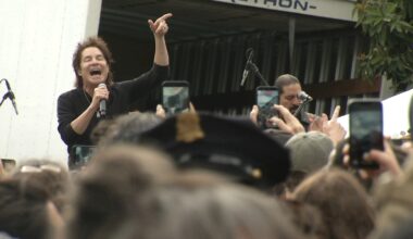 Train returns to roots, celebrates new album with San Francisco Haight-Ashbury block party in front of Mad Dog in the Fog
