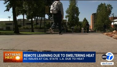 Cal State LA shifts classes online after AC failure amid extreme heat