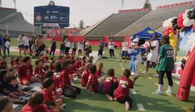 Disney adds fun to Let's Play Sport Clinic in Fresno