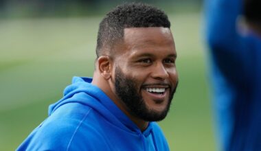 Aaron Donald ends his 2 1/2-year retirement and returns to the Los Angeles Rams