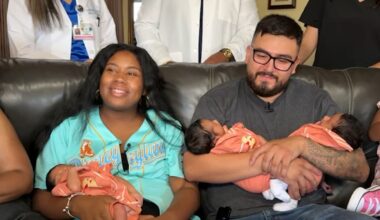 South Bay couple welcomes rare naturally conceived triplets