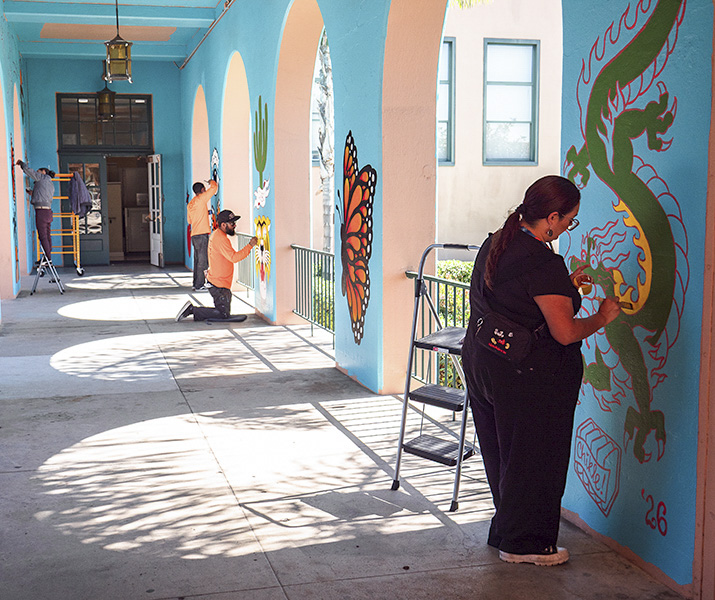Liberty Station mural shares spirit of San Diego and Tijuana