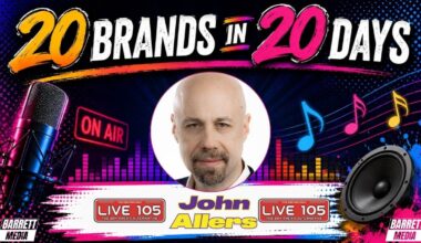 20 Brands in 20 Days: John Allers, Live 105, San Francisco