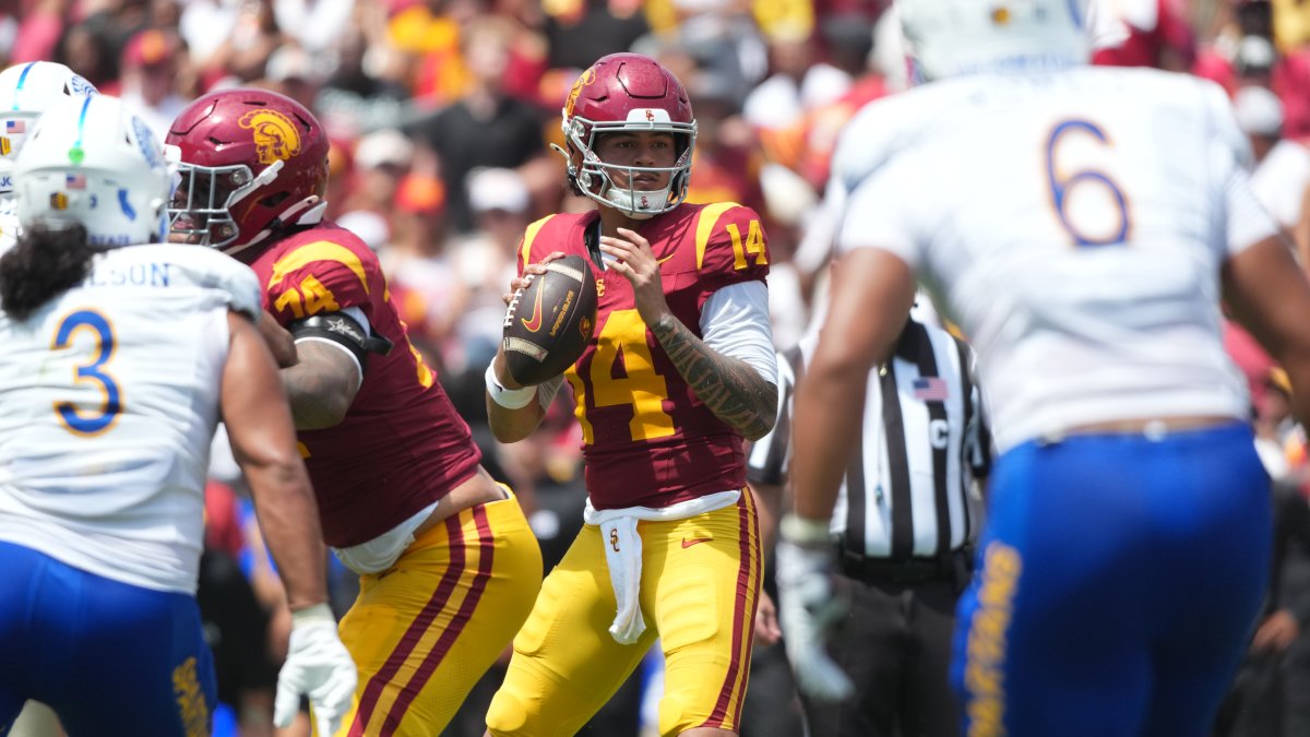 USC opens season with win over San Jose State – NBC Los Angeles