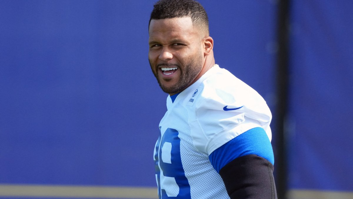 Aaron Donald comments after first Rams comeback practice – NBC Los Angeles