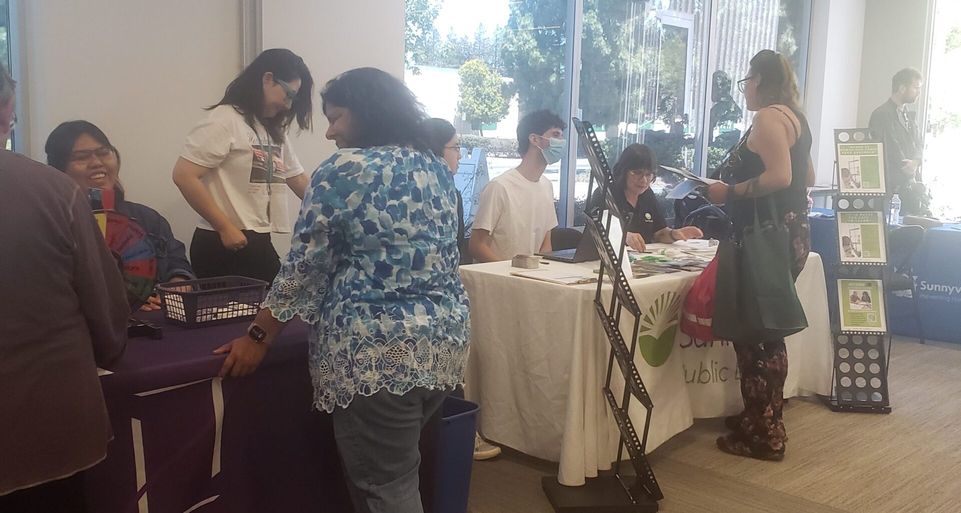 Sunnyvale Community Services held its annual resource fair, offering a one-stop shop for people looking for help.