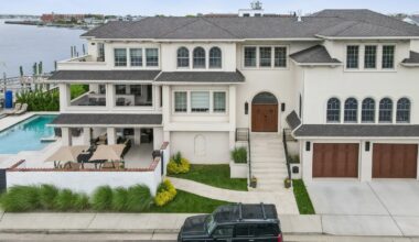 This bayfront property at 853 W. Park Avenue in Long Beach is listed by Thomas Tripodi for $5,998,863.