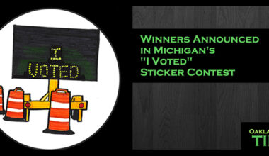 Winners Announced in Michigan's "I Voted" Sticker Contest