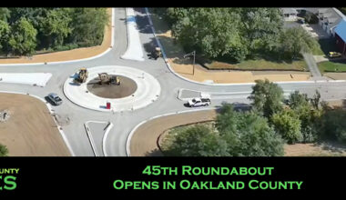45th Roundabout Opens in Oakland County