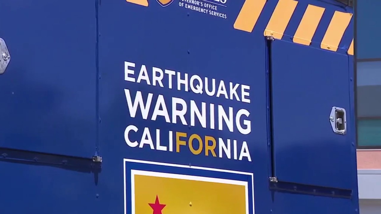 Earthquake preparedness event in downtown LA