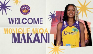 Los Angeles Sparks Acquire Monique Akoa Makani, 2027 First-Round Pick and 2028 Second-Round Pick from Phoenix Mercury