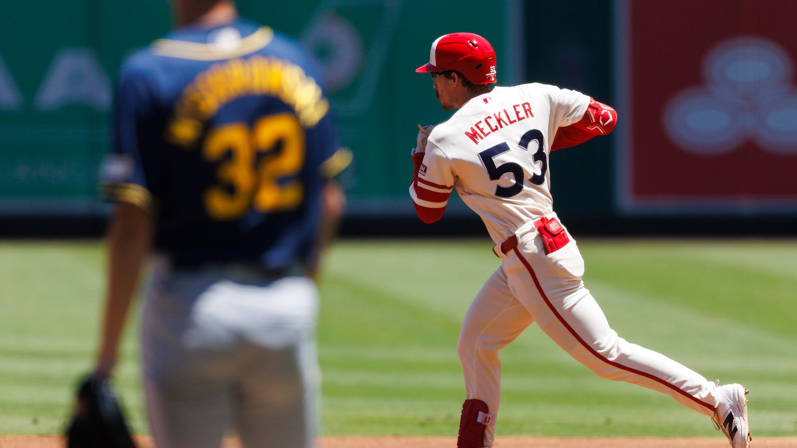 TST Images: Angels defeat Brewers, 3-0, at Angel Stadium