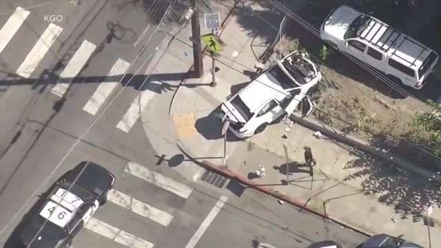 Child driving car hits, critically injures woman walking dog in Oakland; driver, child passenger also hurt - WSVN 7News | Miami News, Weather, Sports