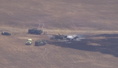 F-35 crashes in San Diego, sparking fire and leaving jet in pieces near runway