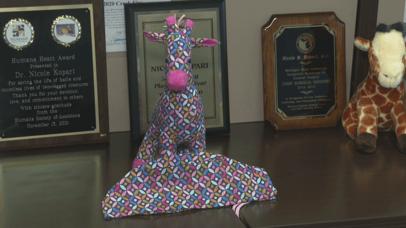 Dr. Kopari said she tries to create a connection between what she wears and what she gives to patients (PHOTO: PHOTOJOURNALIST RONNIE GERBER).
