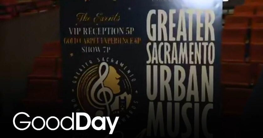 Ryan is getting a preview of the "Greater Sacramento Urban Music Awards"