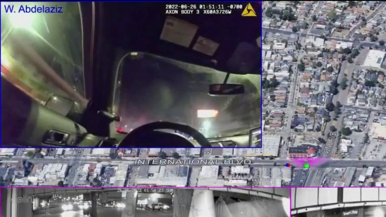Videos released in Oakland police 'ghost chase' that led to death of bystander