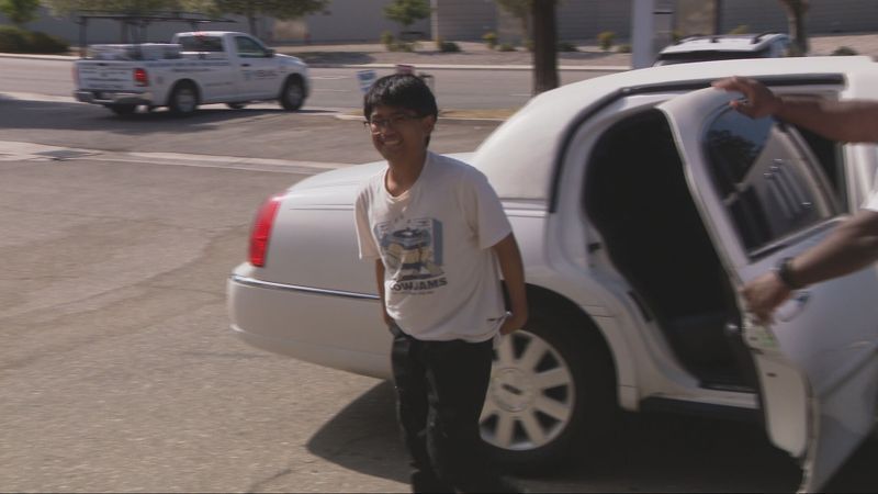{p}A Kern County teen’s Make-A-Wish for a clarinet came true Friday morning. PHOTO: KBAK/KBFX{/p}