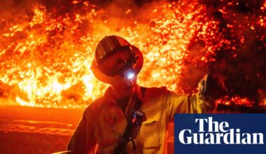 Fire in California’s Big Sur region doubles in size overnight, forcing evacuations | California wildfires