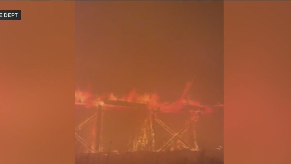 Fire in Oakland burn near wastewater treatment plant – KION Central Coast