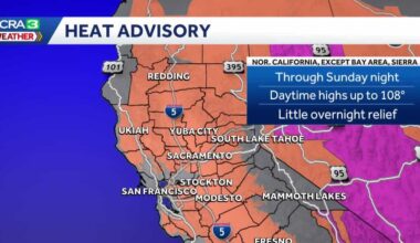 Northern California forecast | Triple-digit heat returns Friday
