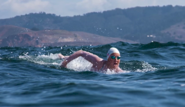 Catherine Breed reaches Monterey Bay halfway through 900-mile swim down California coast