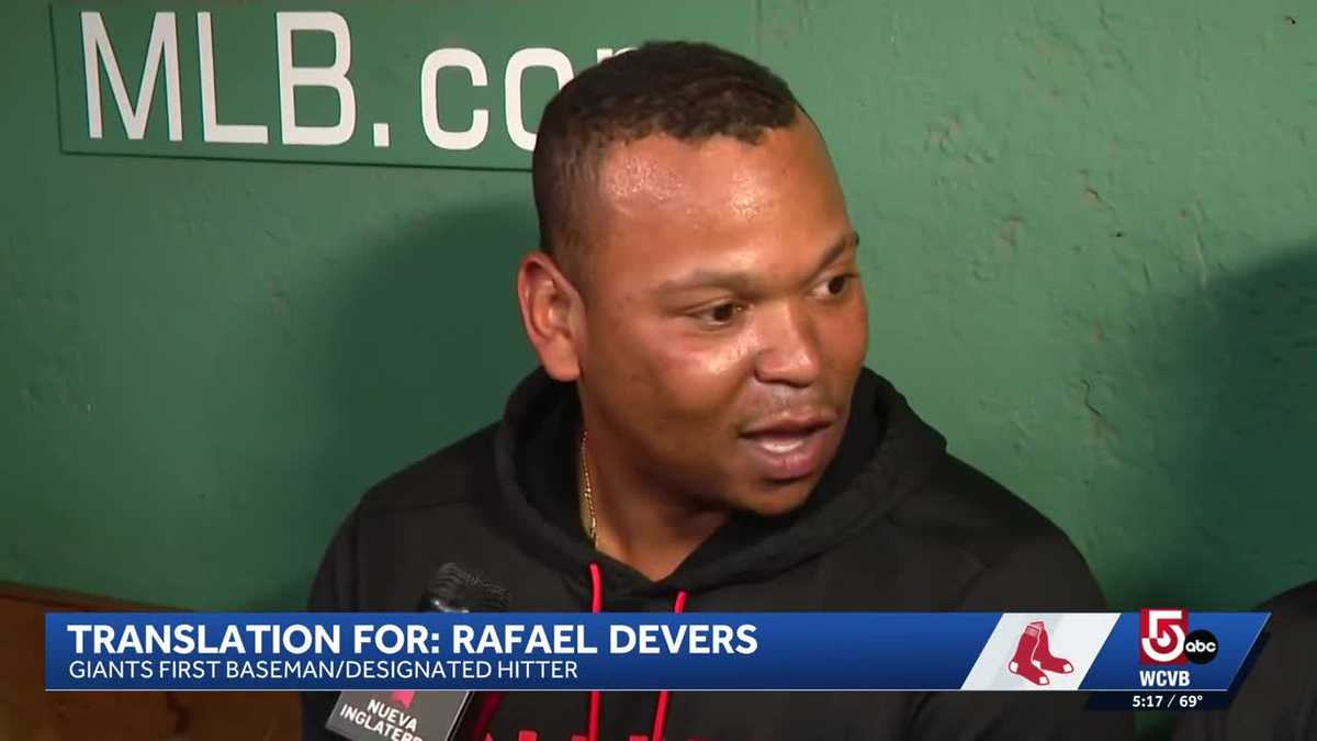 Rafael Devers returns to Fenway Park with San Francisco Giants