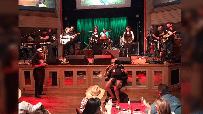 Scotty Crabtree, country music singer, performing at the Buck Owens' Crystal Palace. Courtesy: Scotty Crabtree