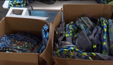 Grieving aunt hosts anual backpack giveway to honor another loved one in Oakland – NBC Bay Area