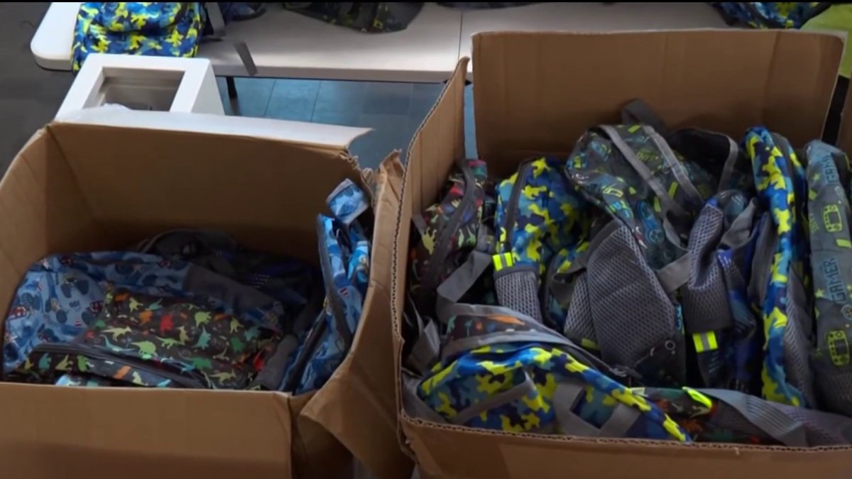 Grieving aunt hosts anual backpack giveway to honor another loved one in Oakland – NBC Bay Area