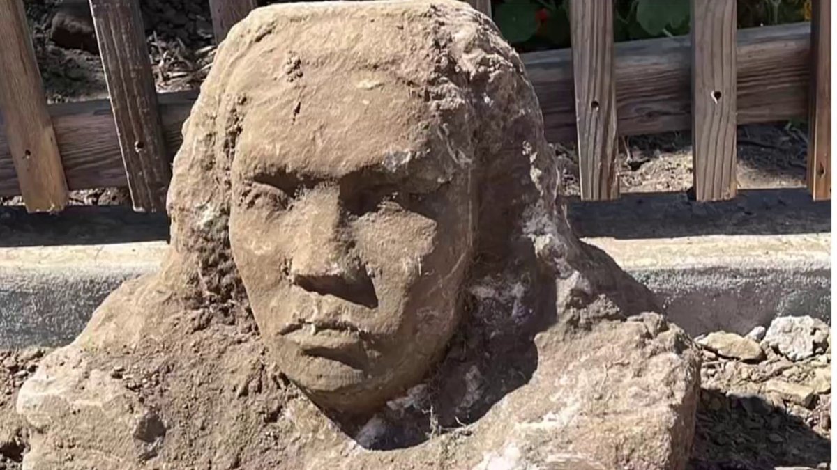 San Francisco couple unearths mysterious sculpture in backyard, suspects famous Art Deco artist – NBC Bay Area