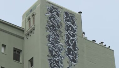 Neighbors surprised after seeing graffiti at the top of 12-story SF building – NBC Bay Area