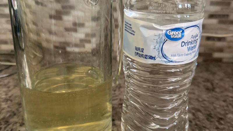 Shaver Springs community report orange tap water, Fresno County says water is safe. (Courtesy: FOX26 Viewer)